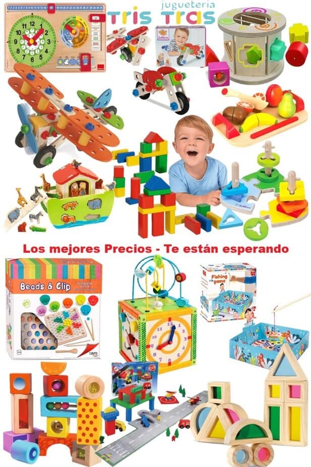 Comprar Juguetes y Juegos de Madera Infantiles  Naturales, Seguros y Creativos - Juguetería TrisTras 
Descubre los Mejores Juguetes de Madera para Niños en Juguetería TrisTras
Si buscas juguetes que sean duraderos, sostenibles y educativos,, en Juguetería TrisTras tenemos el catálogo ideal para ti.
Explora nuestra selección de juguetes y juegos de madera infantiles, perfectos para fomentar la creatividad, el aprendizaje y el juego libre
