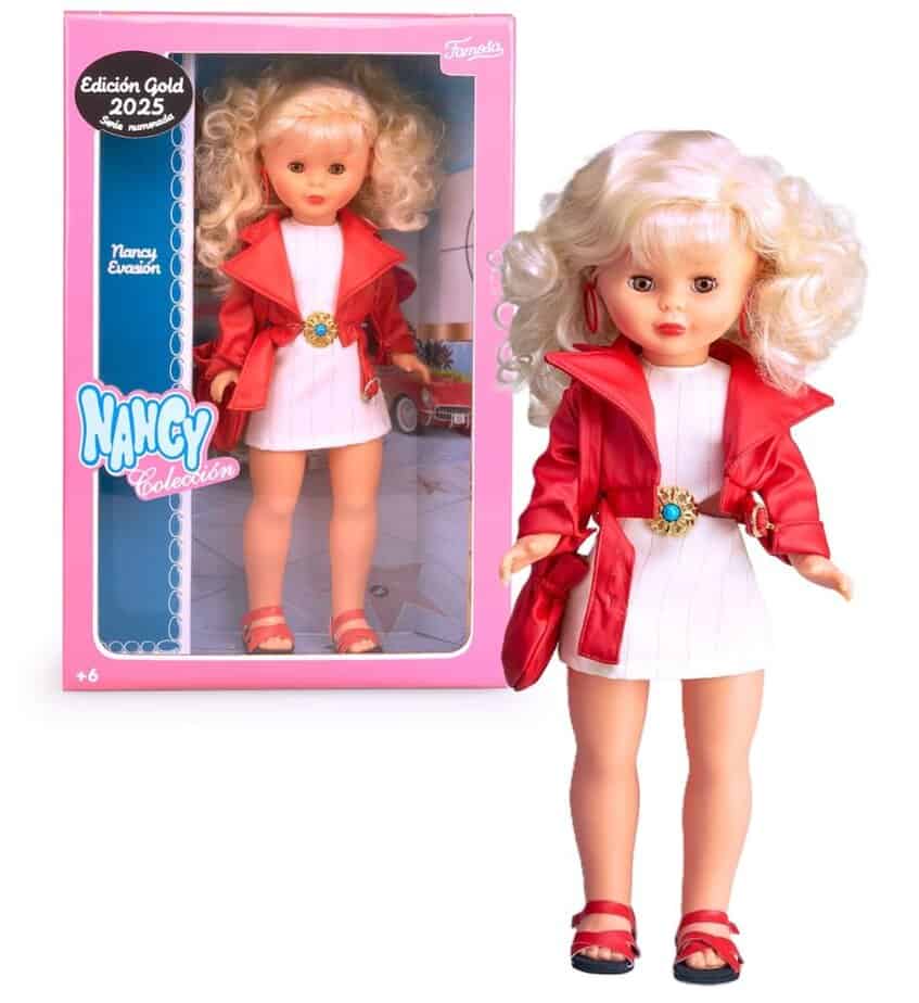 Muñeca Nancy Colección Evasión reedición 2025 de Famosa
